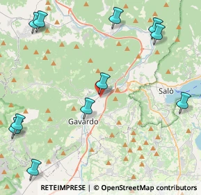 Mappa Via del Brasino, 25089 Villanuova Sul Clisi BS, Italia (5.72091)