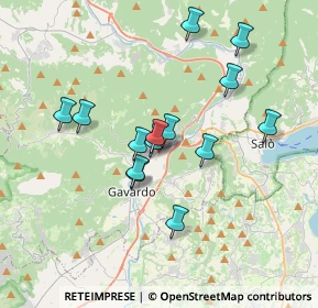 Mappa Via del Brasino, 25089 Villanuova Sul Clisi BS, Italia (3.075)