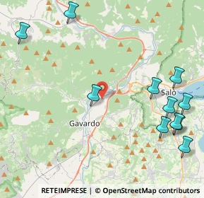 Mappa Via del Brasino, 25089 Villanuova Sul Clisi BS, Italia (5.91)