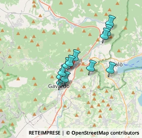 Mappa Via del Brasino, 25089 Villanuova Sul Clisi BS, Italia (2.60769)