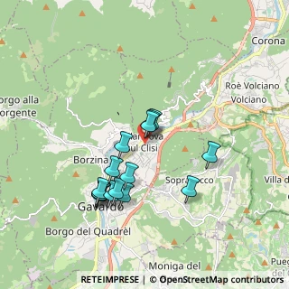Mappa Via del Brasino, 25089 Villanuova Sul Clisi BS, Italia (1.62733)