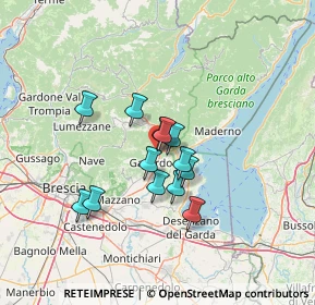 Mappa Via del Brasino, 25089 Villanuova Sul Clisi BS, Italia (9.65231)