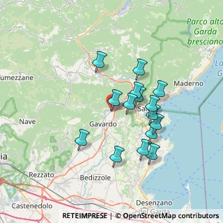 Mappa Via del Brasino, 25089 Villanuova Sul Clisi BS, Italia (6.09067)