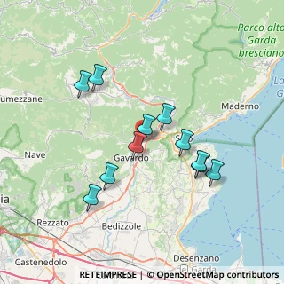 Mappa Via del Brasino, 25089 Villanuova Sul Clisi BS, Italia (6.51455)