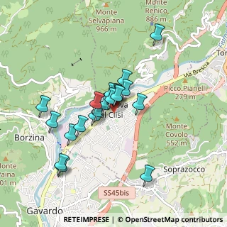 Mappa Via del Brasino, 25089 Villanuova Sul Clisi BS, Italia (0.6985)