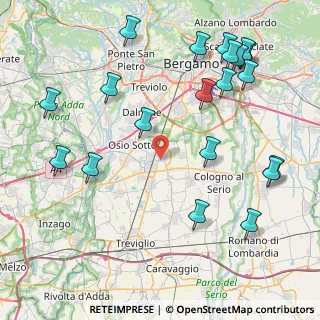 Mappa Via della Repubblica Sud, 24049 Verdello BG, Italia (10.3285)