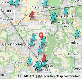 Mappa Via Giuseppe Verdi, 20031 Cesate MI, Italia (2.32737)