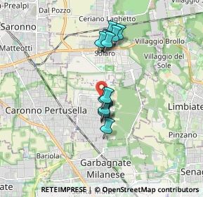 Mappa Via Giuseppe Verdi, 20031 Cesate MI, Italia (1.39231)
