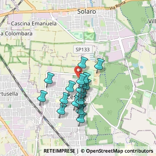 Mappa Via Giuseppe Verdi, 20031 Cesate MI, Italia (0.744)