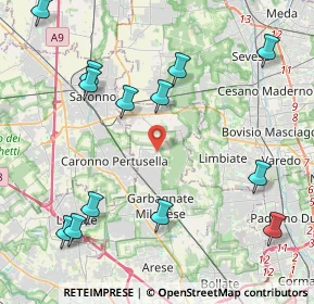 Mappa Via Giuseppe Verdi, 20031 Cesate MI, Italia (5.09077)