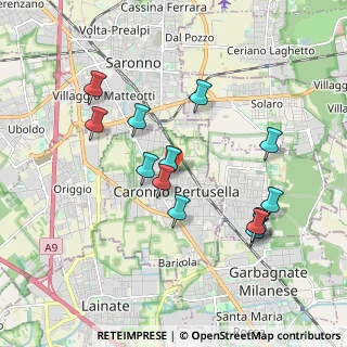 Mappa Via Nelson Mandela, 21042 Caronno Pertusella VA, Italia (1.82)
