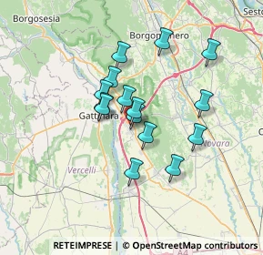 Mappa Via Manzoni, 28074 Ghemme NO, Italia (5.336)