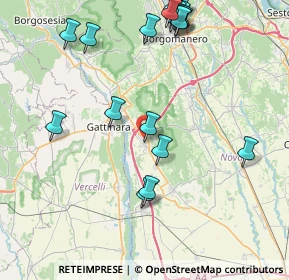 Mappa Via Manzoni, 28074 Ghemme NO, Italia (9.9145)