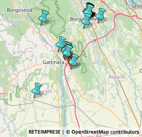 Mappa Via Manzoni, 28074 Ghemme NO, Italia (8.0795)