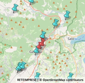 Mappa Piazza Roma, 25089 Villanuova Sul Clisi BS, Italia (5.11769)