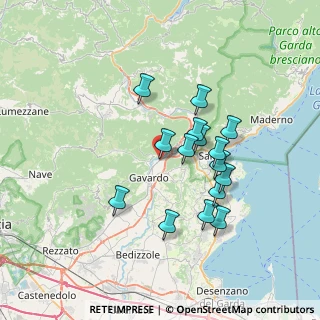 Mappa Viale XXIV Maggio, 25089 Villanuova Sul Clisi BS, Italia (6.128)