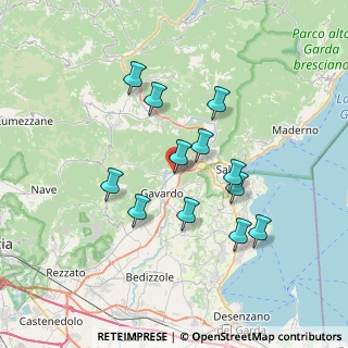 Mappa Piazza Roma, 25089 Villanuova Sul Clisi BS, Italia (6.355)