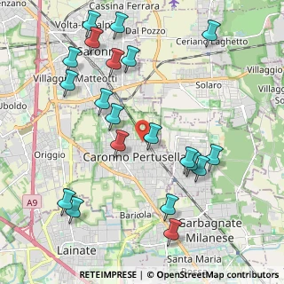 Mappa Via Formentano Vittorio, 21042 Caronno Pertusella VA, Italia (2.348)