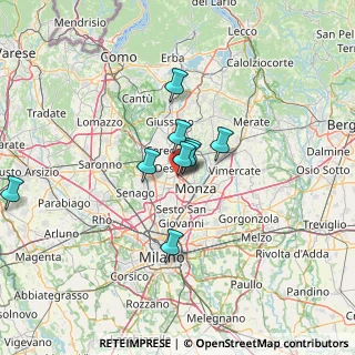 Mappa Via Ermete Novelli, 20851 Lissone MB, Italia (13.467)