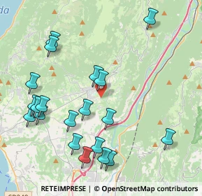 Mappa Località Boschi Perette, 37013 Caprino Veronese VR, Italia (4.605)