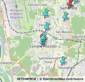 Mappa Via Garibaldi Giuseppe, 21015 Lonate Pozzolo VA, Italia (2.36545)