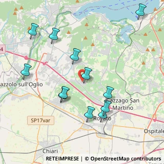 Mappa Via Camillo Benso Conte di Cavour, 25038 Rovato BS, Italia (4.31417)