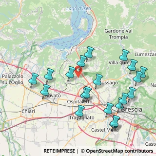 Mappa Via Enrico Toselli, 25050 Passirano BS, Italia (9.066)