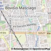 Kort Bovisio-Masciago