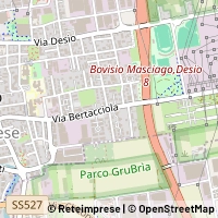 Kort Bovisio-Masciago