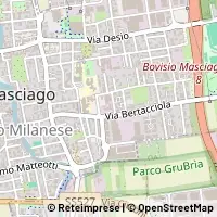 Map Bovisio-Masciago