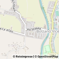 Map Bolzano Vicentino