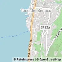 Hartă Torri del Benaco