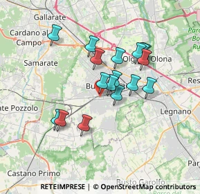 Mappa Via Piacenza, 21052 Busto Arsizio VA, Italia (2.89647)
