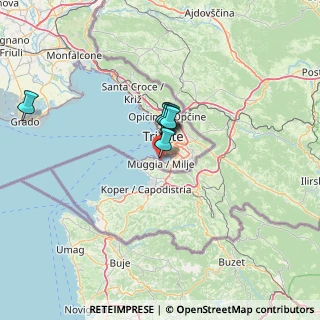 Mappa Via Alessandro Manzoni, 34015 Muggia TS, Italia (30.18)