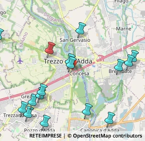 Mappa Via Sant'Antonio, 20056 Trezzo sull'Adda MI, Italia (2.60313)