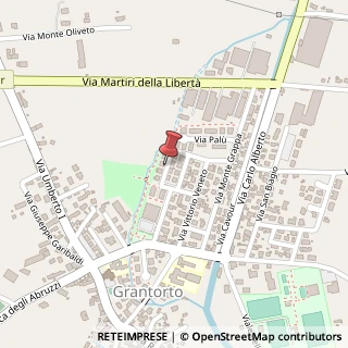 Mappa Via Moro Aldo, 5, 35010 Grantorto, Padova (Veneto)