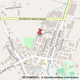 Mappa Via Moro Aldo, 9, 35010 Grantorto, Padova (Veneto)