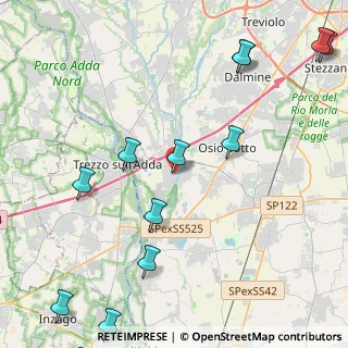 Mappa Piazza Don Todeschini, 24041 Brembate BG, Italia (5.5525)