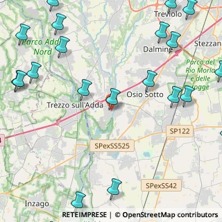 Mappa Piazza Don Todeschini, 24041 Brembate BG, Italia (6.566)