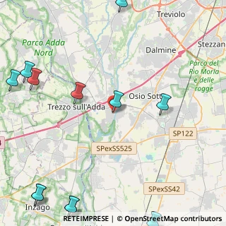 Mappa Piazza Don Todeschini, 24041 Brembate BG, Italia (6.75083)