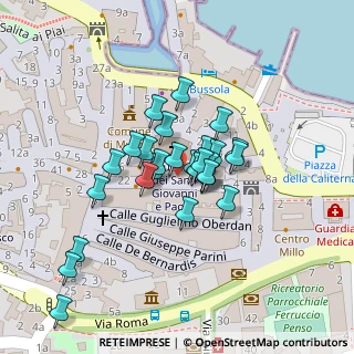 Mappa Calle Apostoli, 34015 Muggia TS, Italia (0.01786)