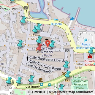 Mappa Via Dante Alighieri, 34015 Muggia TS, Italia (0.1095)