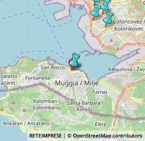 Mappa Piazza Marconi, 34015 Muggia TS, Italia (3.793)