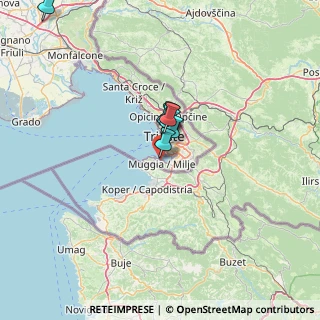 Mappa C. Oberdan, 34015 Muggia TS, Italia (29.16714)