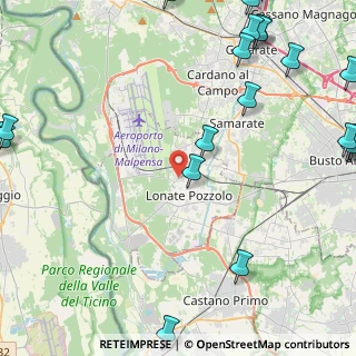 Mappa Via Adua, 21015 Lonate Pozzolo VA, Italia (6.9885)