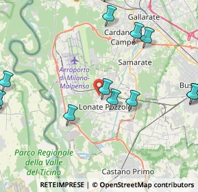 Mappa Via Adua, 21015 Lonate Pozzolo VA, Italia (6.11941)