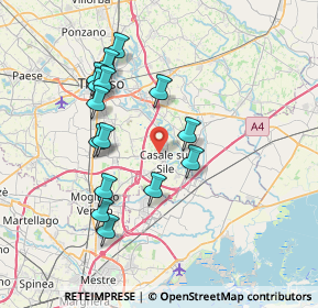 Mappa , 31032 Casale sul Sile TV, Italia (7.098)