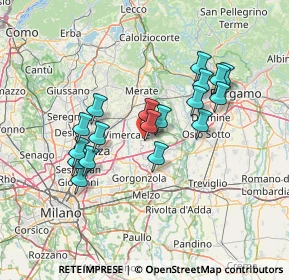 Mappa Via G. Pascoli, 20876 Ornago MB, Italia (12.35833)