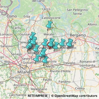 Mappa Via G. Pascoli, 20876 Ornago MB, Italia (10.3325)