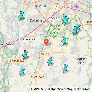 Mappa Via Magenta, 24049 Verdello BG, Italia (5.45)